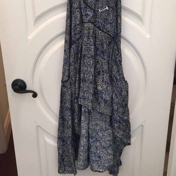 Gypsy05 high low printed dress w belt - Picture 6 of 7